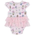 Baby Girls Purple Bodysuit, 1, hi-res