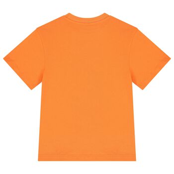 Boys Orange Logo Bunnies T-Shirt