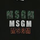 Girls Black Embellished T-Shirt, 1, hi-res