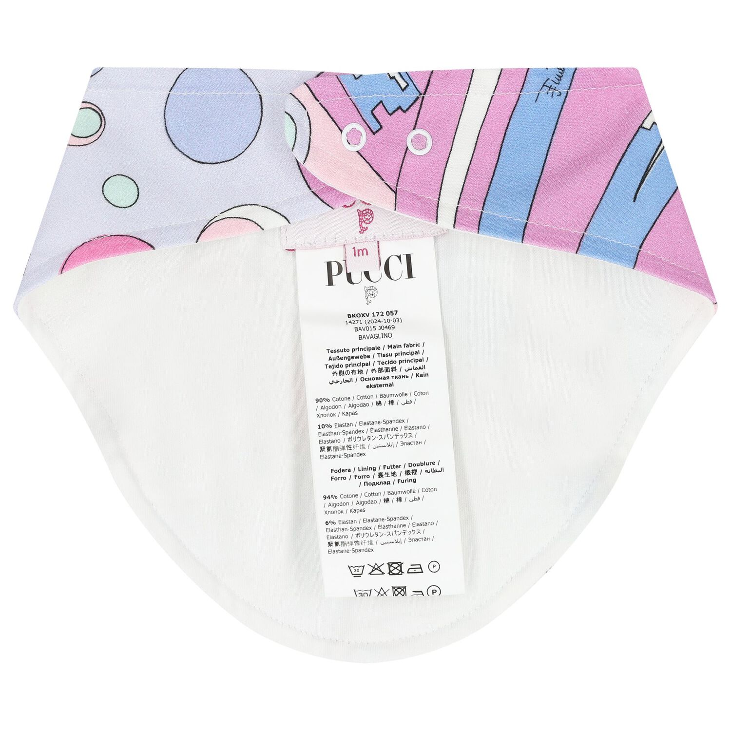 Baby Girls Pink & Lilac Fontane Babygrow Gift Set, 2, hi-res