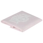 Baby Girls Pink & White Medusa Logo Blanket, 1, hi-res