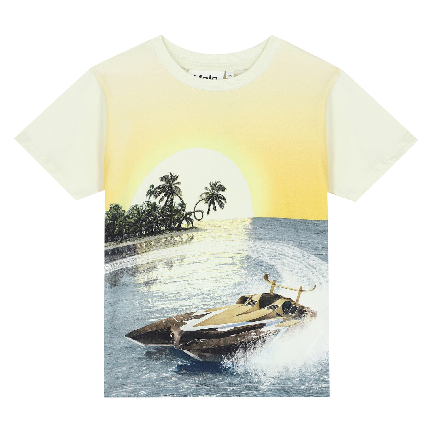 Boys Yellow Graphic T-Shirt, 1, hi-res image number null