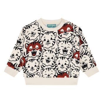 Younger Ivory Tiger Sweatshirt