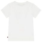 Girls White Logo Bag T-Shirt, 1, hi-res