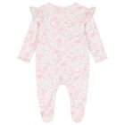 Baby Girls White & Pink Floral Babygrow Gift Set, 1, hi-res