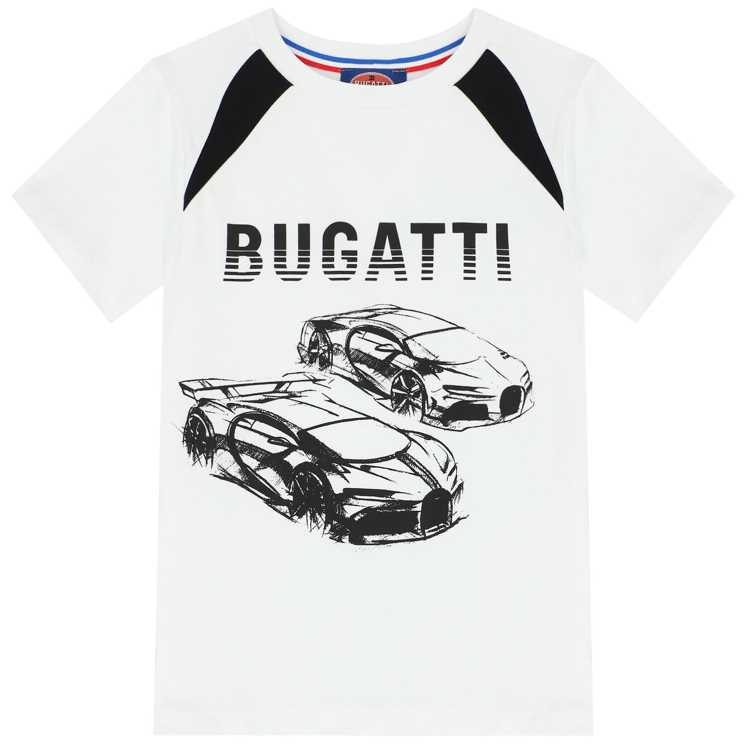 تيشيرت بالشعار باللون الابيض للاولاد, 2, hi-res