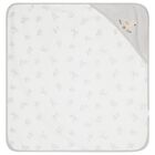 White & Grey  Hooded Towel , 1, hi-res
