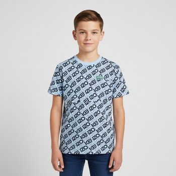Boys Blue Logo T-Shirt