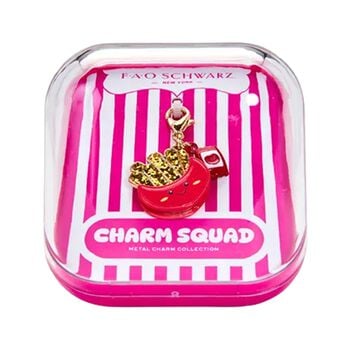 Girls Gold & Red French Fries Charm