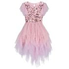 Girls Pink Embellished Dress , 1, hi-res