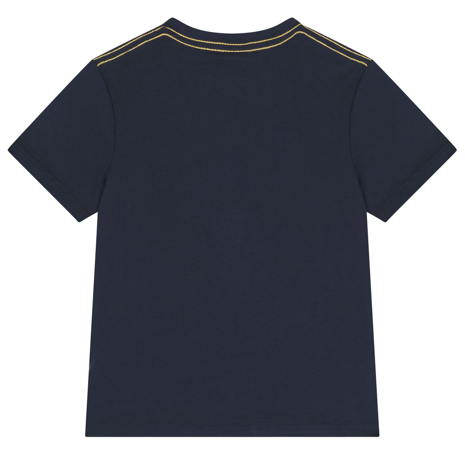 Boys Navy Blue Logo T-Shirt, 1, hi-res