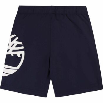 Boys Navy Logo Swim Shorts