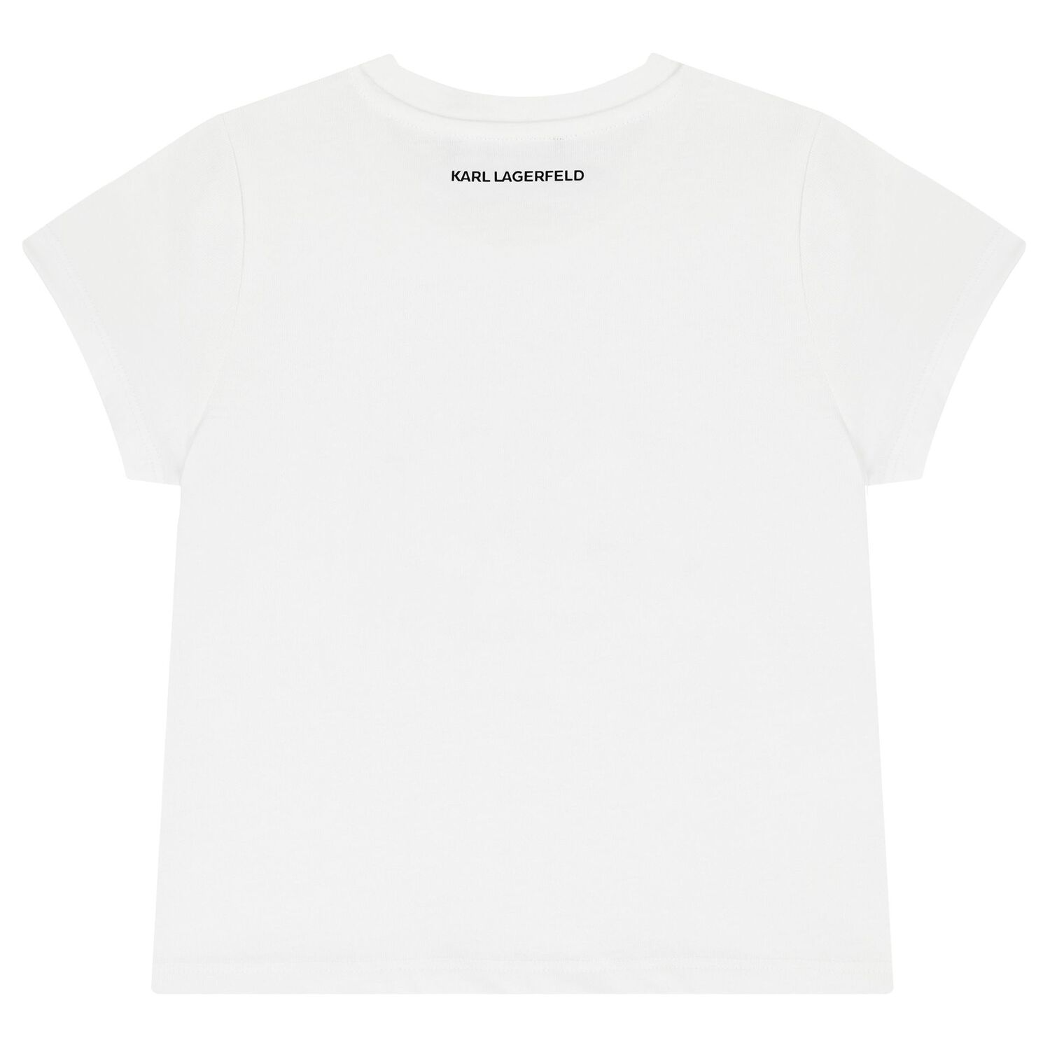 Girls White Logo T-Shirt, 1, hi-res image number null
