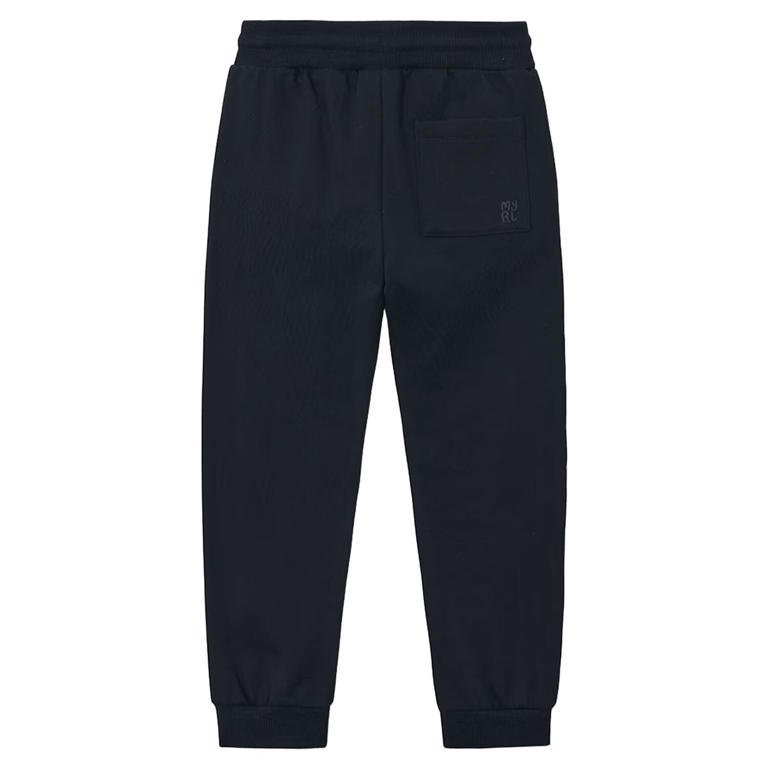 Boys Black Joggers, 4, hi-res
