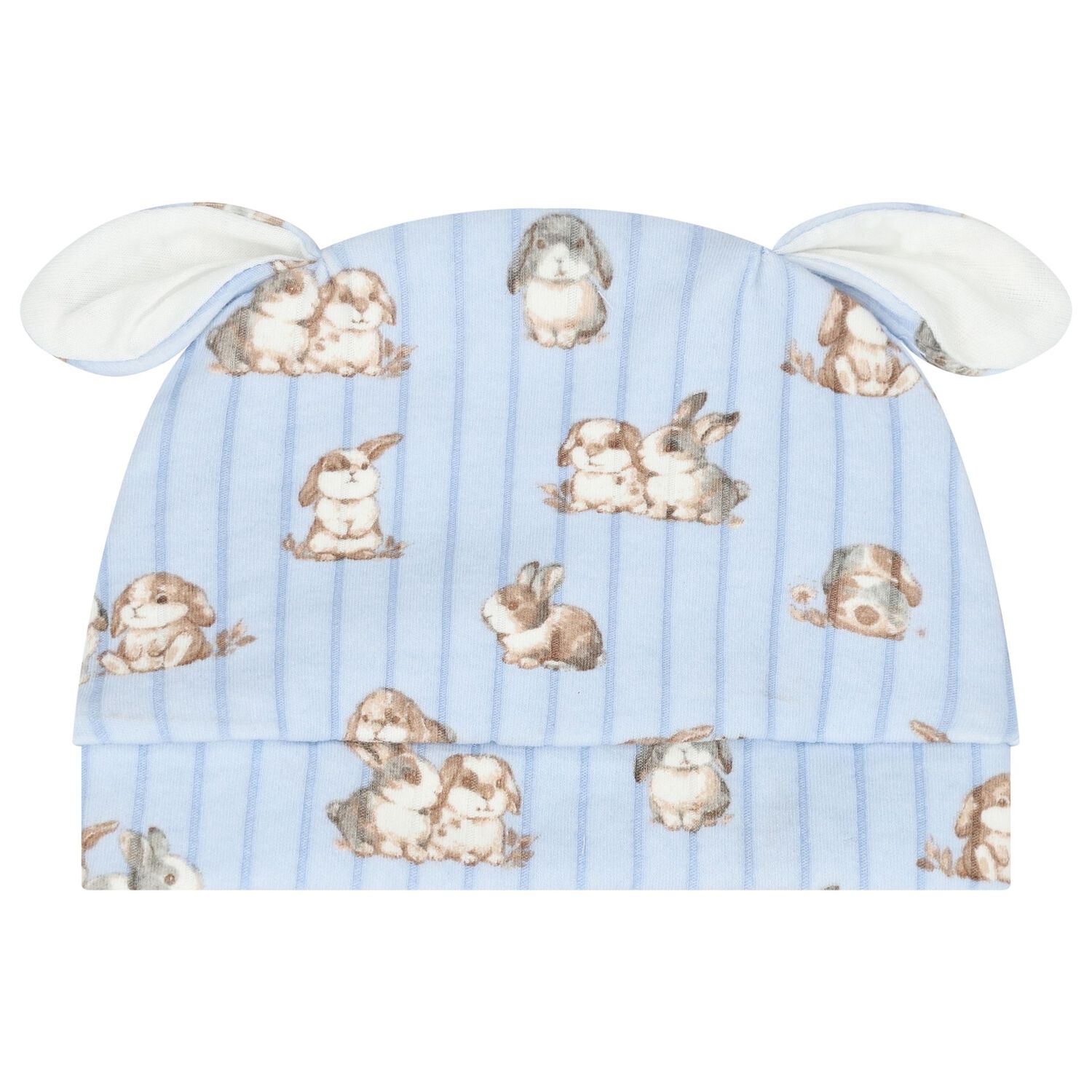 Baby Boys Blue Bunny Babygrow Set, 2, hi-res image number null