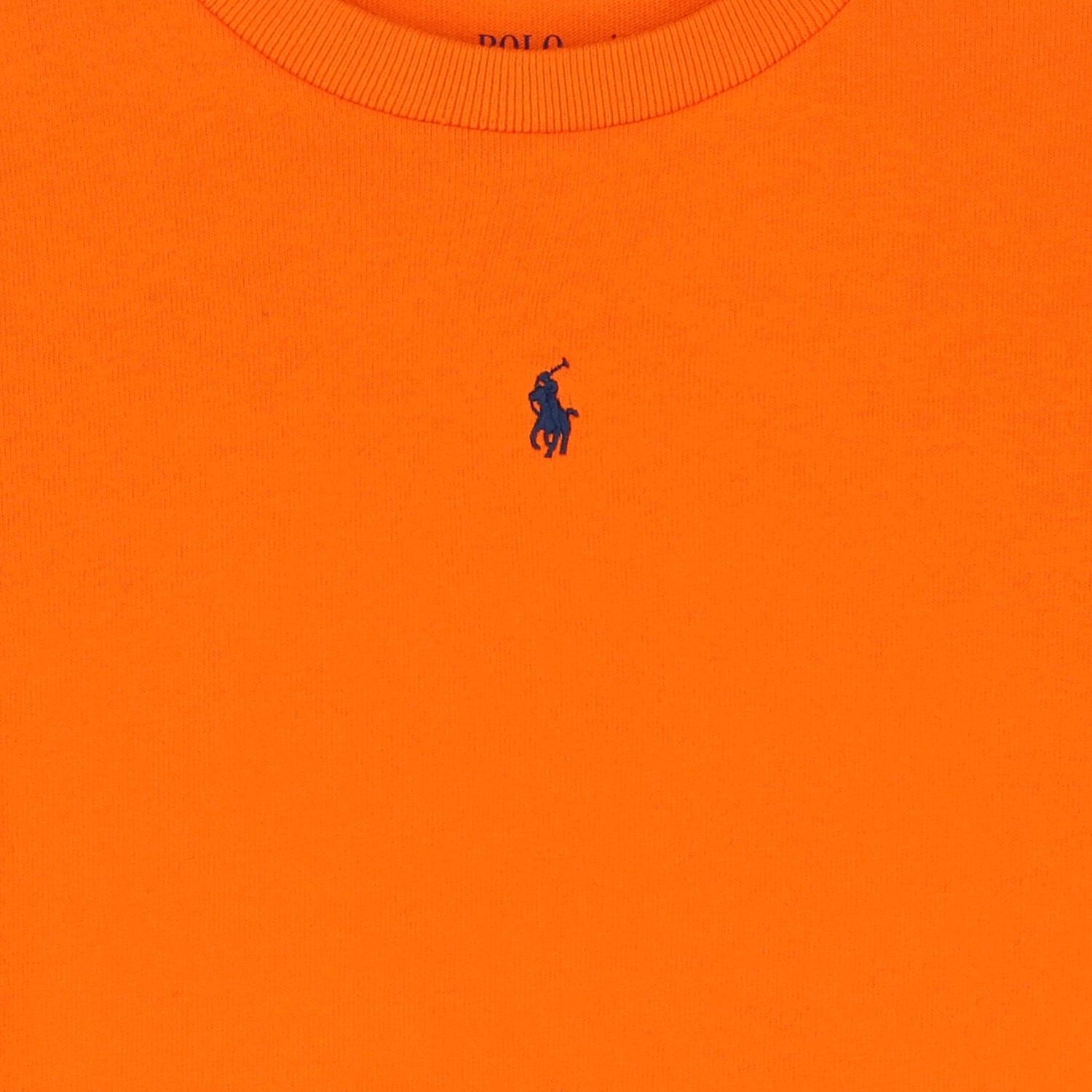 تيشيرت أولاد بالشعار باللون البرتقالي , 2, hi-res