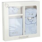 Baby Boys Blue Giraffe Babygrow Gift Set, 2, hi-res