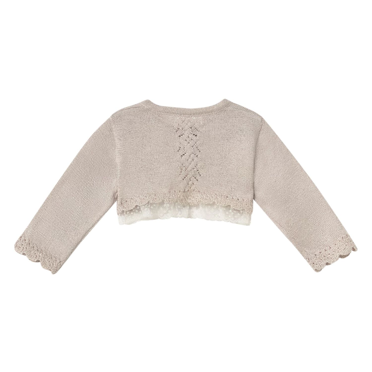 كارديجان بيج بحواف من الدانتيل للبنات الصغار, 2, hi-res