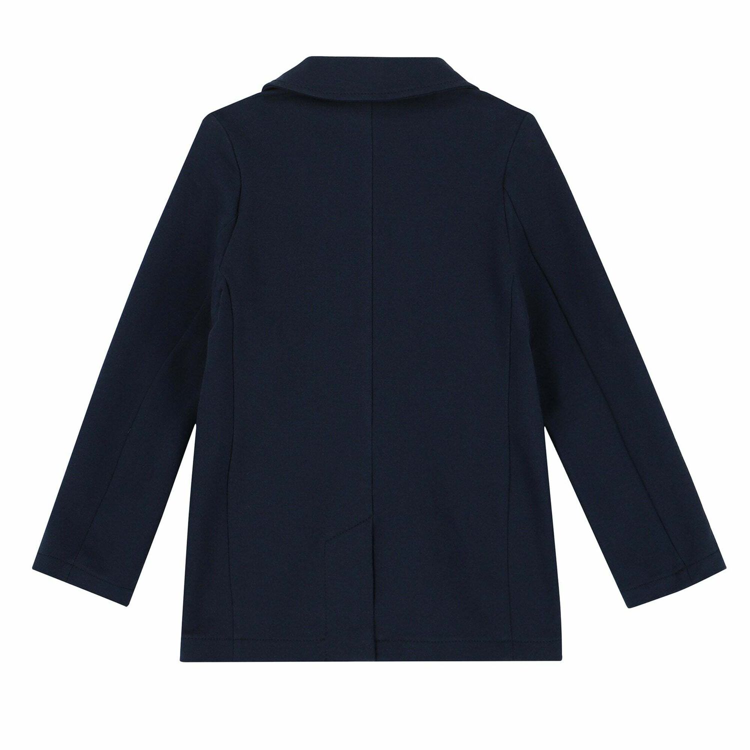 Boys Navy Blue logo Blazer, 1, hi-res image number null