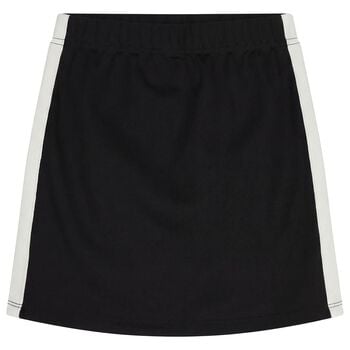 Girls Black Logo Skirt