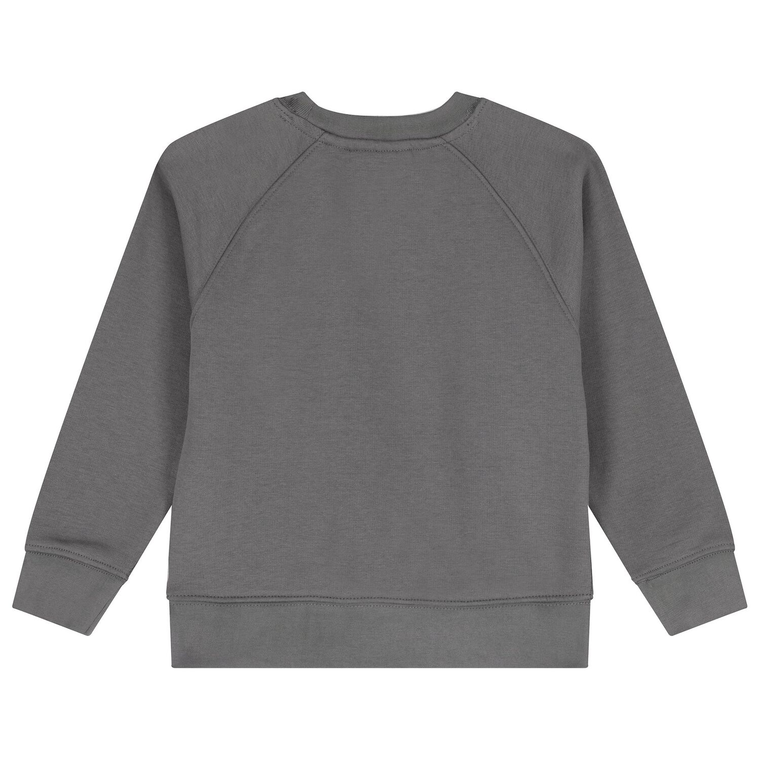 Boys Grey Logo Sweatshirt, 1, hi-res