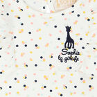 فستان بالشعار باللون العاجي, 1, hi-res