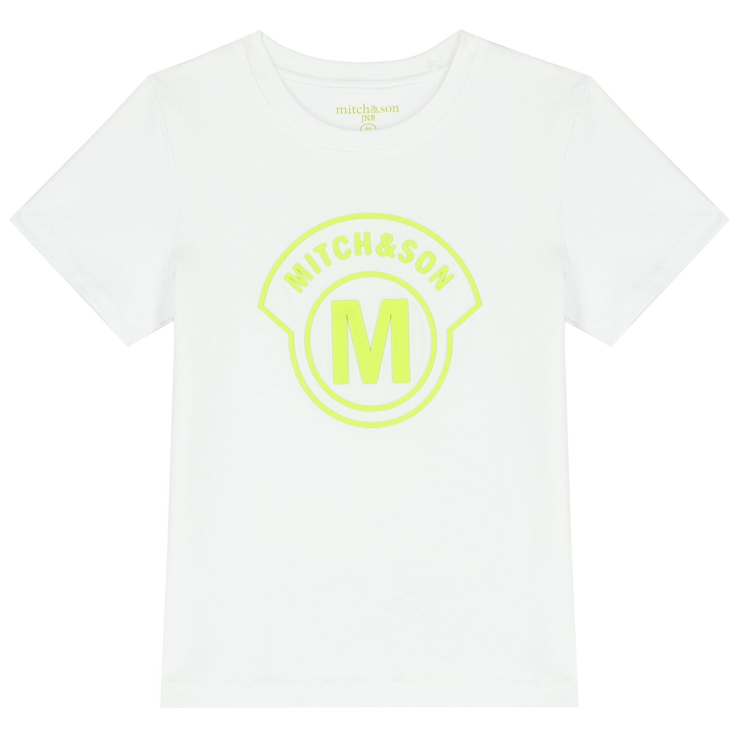 Boys White & Green Logo Shorts Set, 1, hi-res image number null