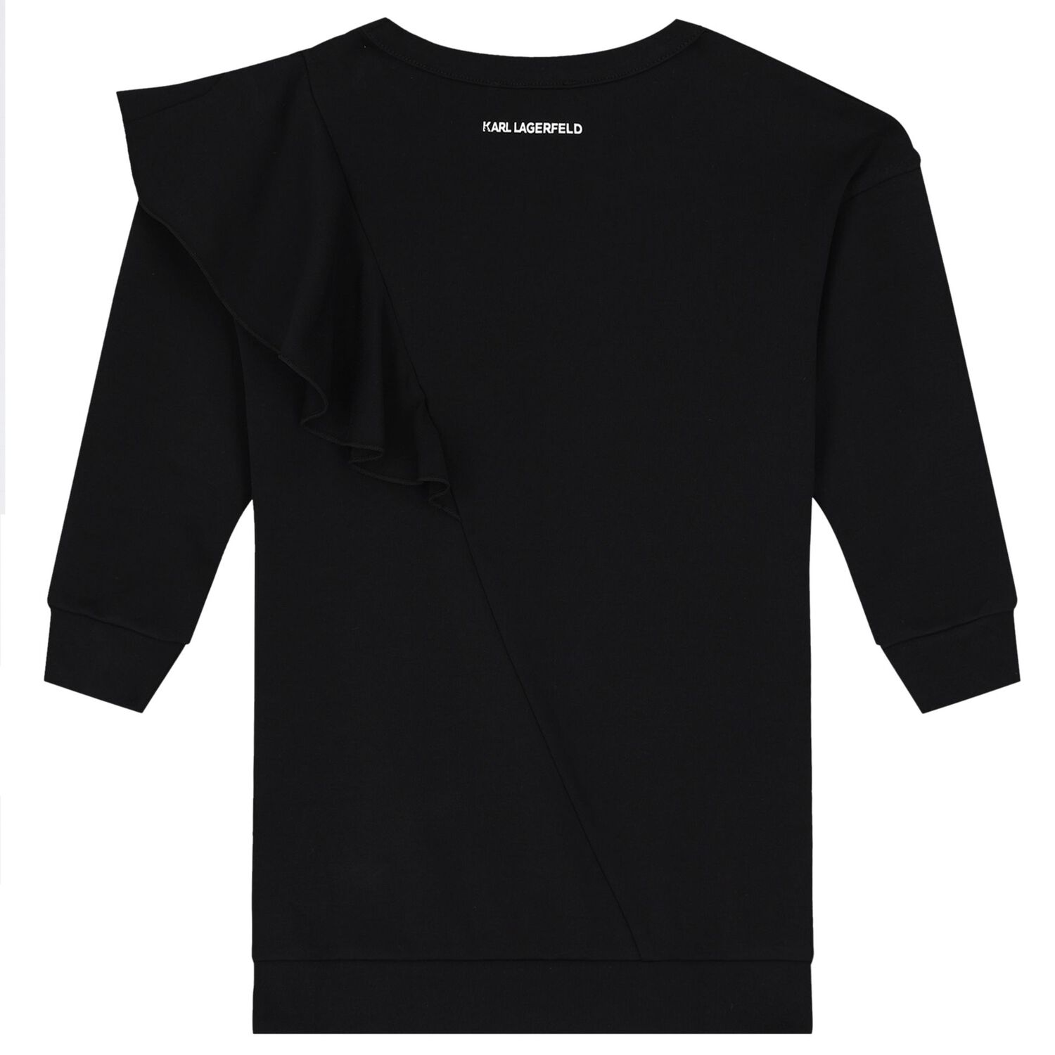 فستان بنات بشعار شوبيت باللون الأسود, 1, hi-res image number null