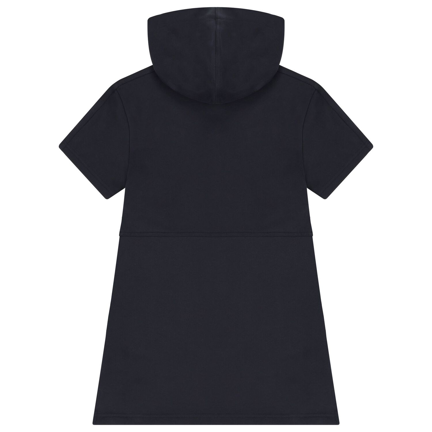 Girls Navy Blue Logo Dress, 2, hi-res