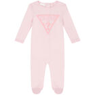 أفرول بنات بالشعار باللون الوردي, 2, hi-res