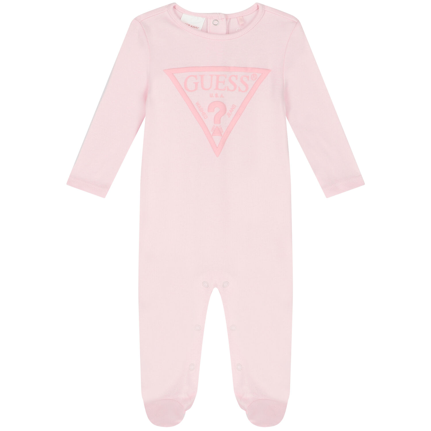 أفرول بنات بالشعار باللون الوردي, 2, hi-res