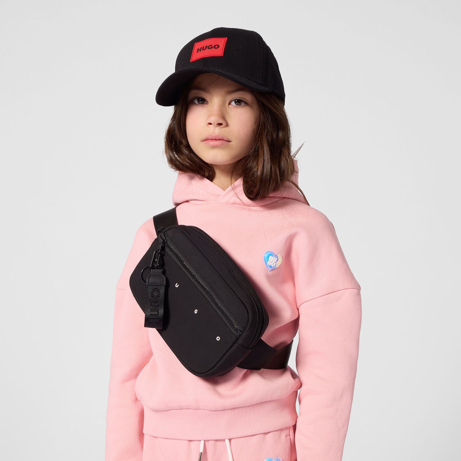 Black Logo Cap, 1, hi-res