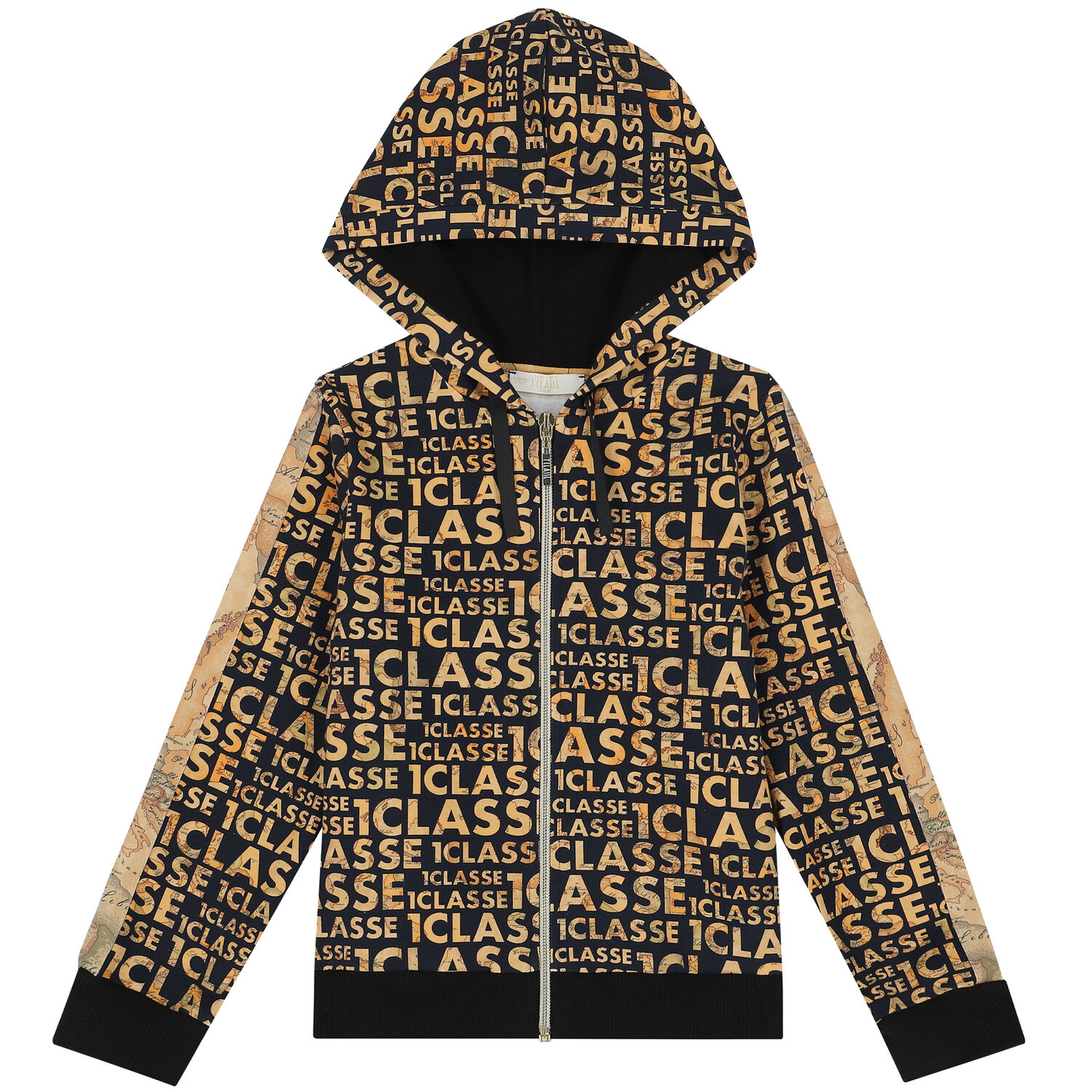 Boys Black Logo Tracksuit, 1, hi-res image number null
