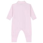 Baby Girls Pink Romper Gift Set, 2, hi-res