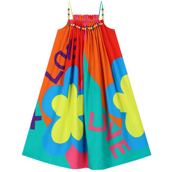 Girls Multi-Colored Dress