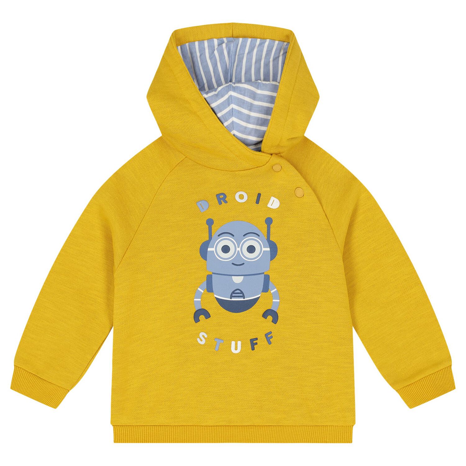 طقم أولاد بنطلون جينز دنيم باللون الازرق والأصفر, 1, hi-res image number null