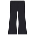 Girls Beige & Black Logo Leggings Set, 1, hi-res