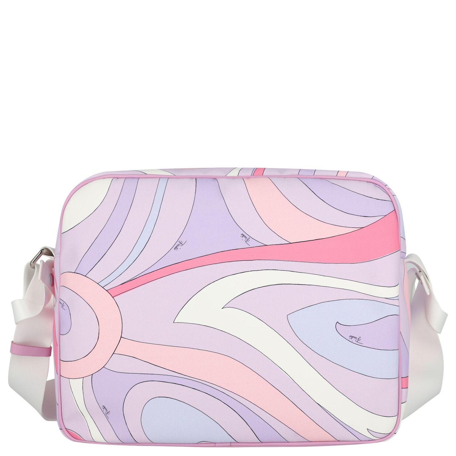 Baby Girls Purple & Pink Iride Changing Bag, 1, hi-res