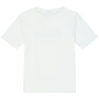 Boys White Logo T-Shirt, 4, hi-res
