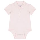 Baby Girls Pink & White Babygrow Gift Set, 1, hi-res