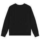Boys Black Polo Bear Sweatshirt, 1, hi-res