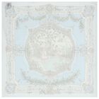 بطانية قماط بطبعة باللون الأبيض والأزرق للأطفال , 1, hi-res