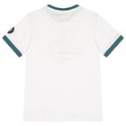 Boys White Logo T-Shirt, 1, hi-res