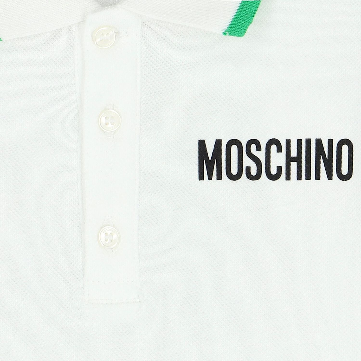 تيشيرت أولاد بولو بالشعار باللون الأبيض, 1, hi-res