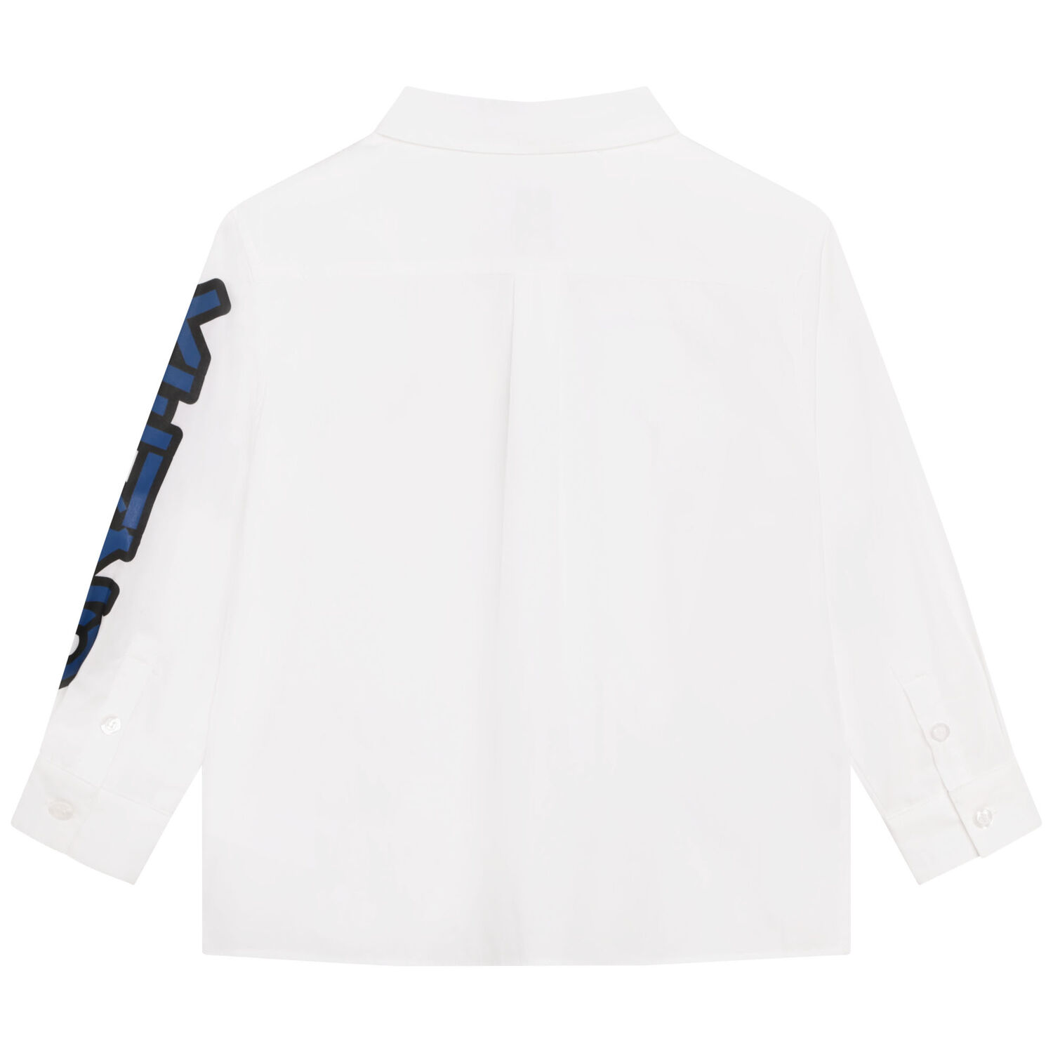 قميص بالشعار باللون الأبيض للأولاد, 1, hi-res