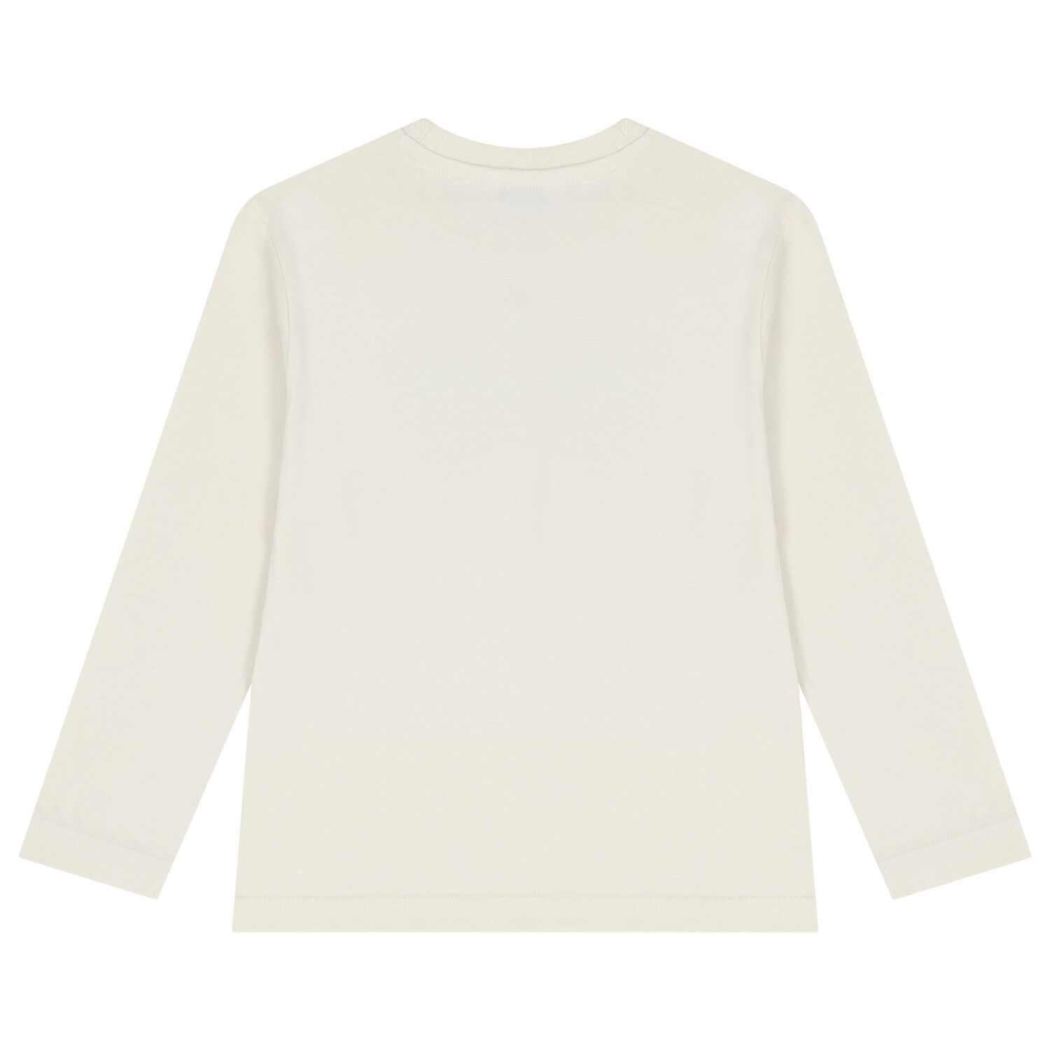 Boys Ivory Long Sleeve Top, 1, hi-res