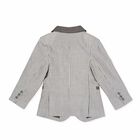 جاكيت بليزر أولاد أمريكانا مخطط باللون الرمادى, 1, hi-res