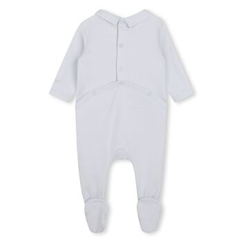 Baby Boys Blue Tiger Babygrow