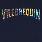 تيشيرت أولاد بالشعار باللون الكحلي, 1, hi-res