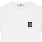Boys White Logo T-Shirt, 1, hi-res